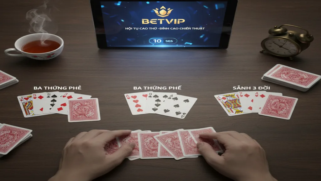 Mẹo đánh Mậu Binh sắp xếp bài thông minh Betvip